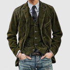 R&B | Stilvolles Vintage-Set Aus Blazer und Weste