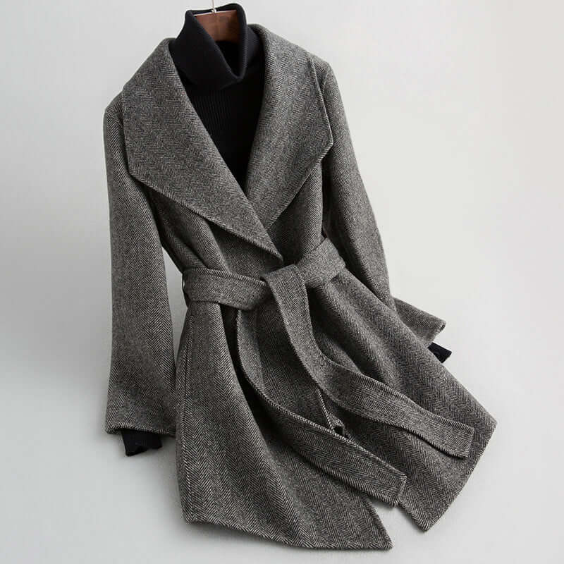R&B | Damen Taillierte Doppelreiherjacke