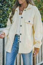 R&B | Lässige Fleecejacke mit Taschen Weich und Warm Perfekt für Kühl Tage