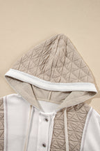 R&B | Lässige Gesteppte Jacke Baumwollmischung Funktional und Modisch
