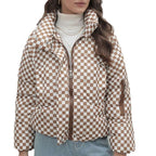 R&B | Damen Steppwindbreaker mit Hohem Kragen