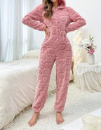 R&B | Frauen Flauschiger Nacht Jumpsuit