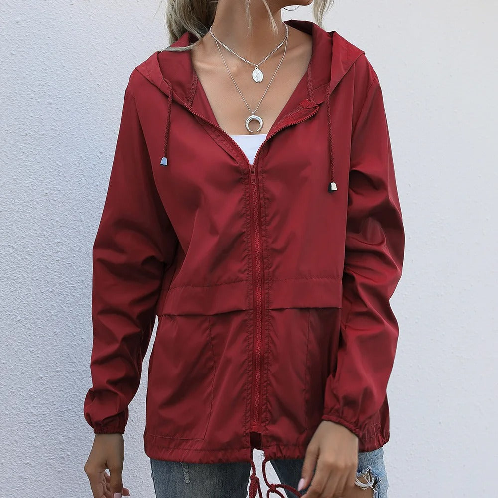 R&B | Leichte Windjacke mit Kapuze