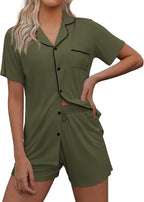R&B | Strickjacke Revers Loungewear Set