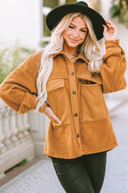 R&B | Weiche Teddyjacke mit Großen Taschen Polyester Warm und Modern