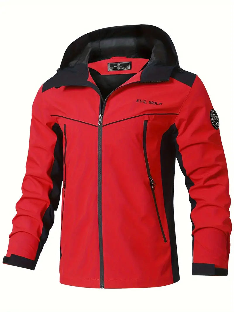 R&B | Outdoor-Jacke mit Reflektierendem Design – Wasserdicht & Sportlich