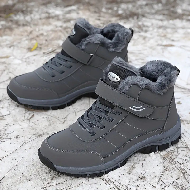 Orthopädische, warm gefütterte Winterstiefel R&B