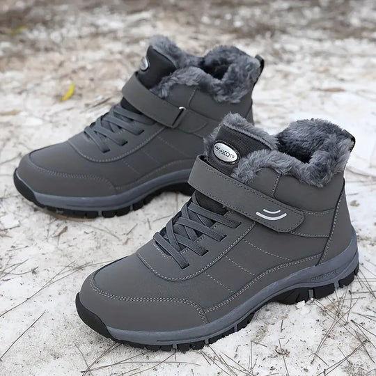 Orthopädische, warm gefütterte Winterstiefel R&B