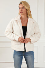R&B | Weiche Teddyjacke mit Taschen Komfortabel und Trendy Perfekt für Den Alltag