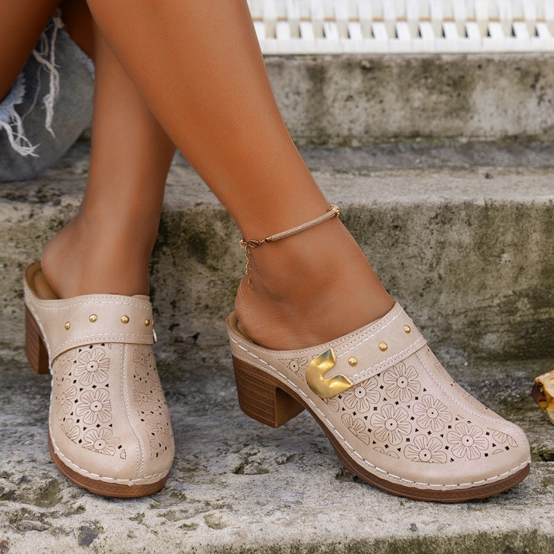 Elegante Sandalen mit hohem Absatz für Damen R&B R&B