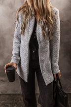 R&B | Heringsmuster Jacke Wollmischung Klassisch und Komfortabel
