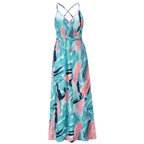 R&B | Bohemian floral Strapskleid