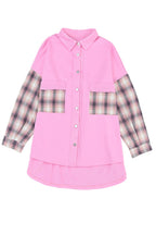 R&B | Gepunktete Flanellhemden Polyester und Baumwolle Einzigartiger Look