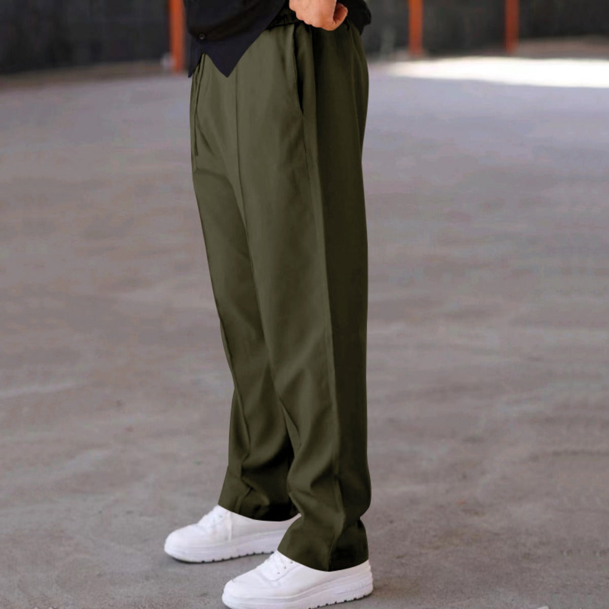 R&B | Lockere gerade Sporthose