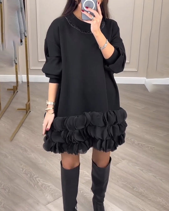 R&B | Kleid mit Patchwork Blütenblättern