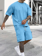 R&B | T-Shirt Werkzeugshorts Sportanzug