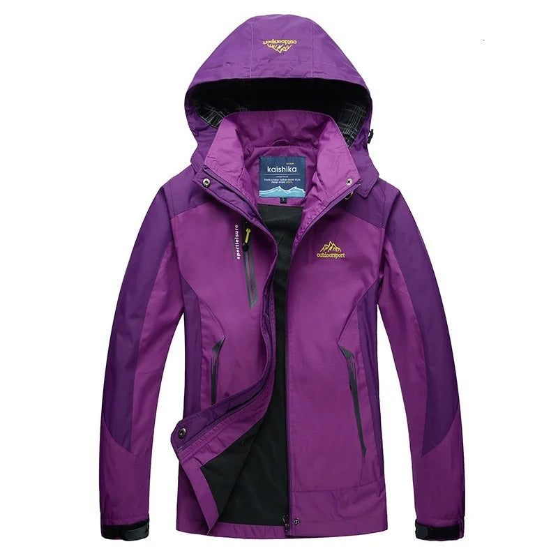 R&B | Outdoor Stilvolle Skijacke Mit Kapuze Für Damen Perfekt Für Outdoor Aktivitäten