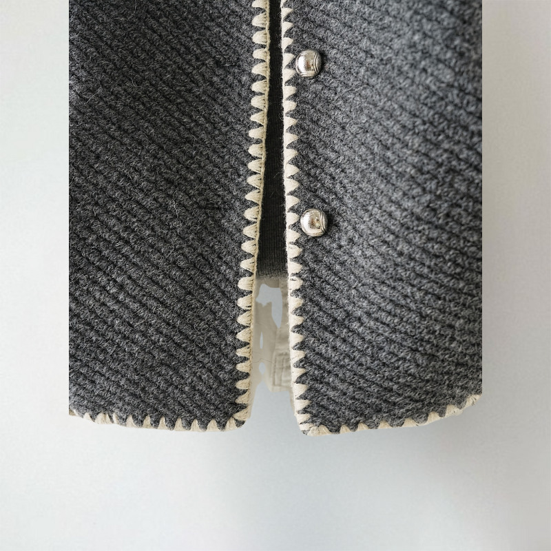 R&B | Stilvolle Leichte Strickjacke Zum Layering