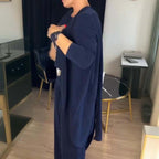 R&B | Stylisches 3-Teilige Set Bestehend Aus Einem Langen Cardigan, Top und Hose