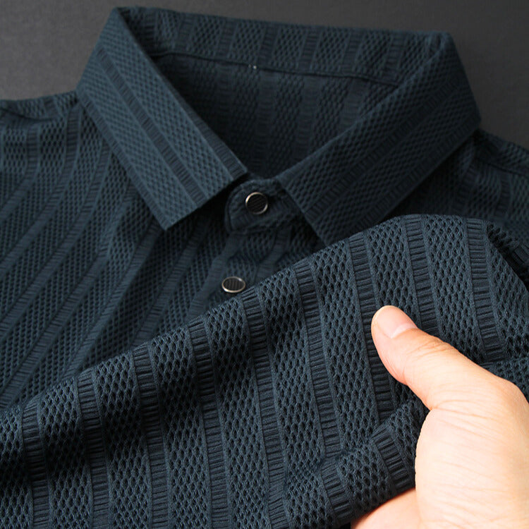 R&B | Herren Poloshirt Aus Seide