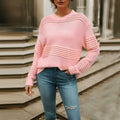 R&B | Strickpullover mit Modernen Ausschnitten Acryl Komfortabel und Stilvoll
