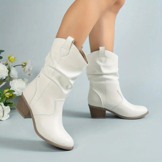 R&B | Rustikale Charme Lederstiefel