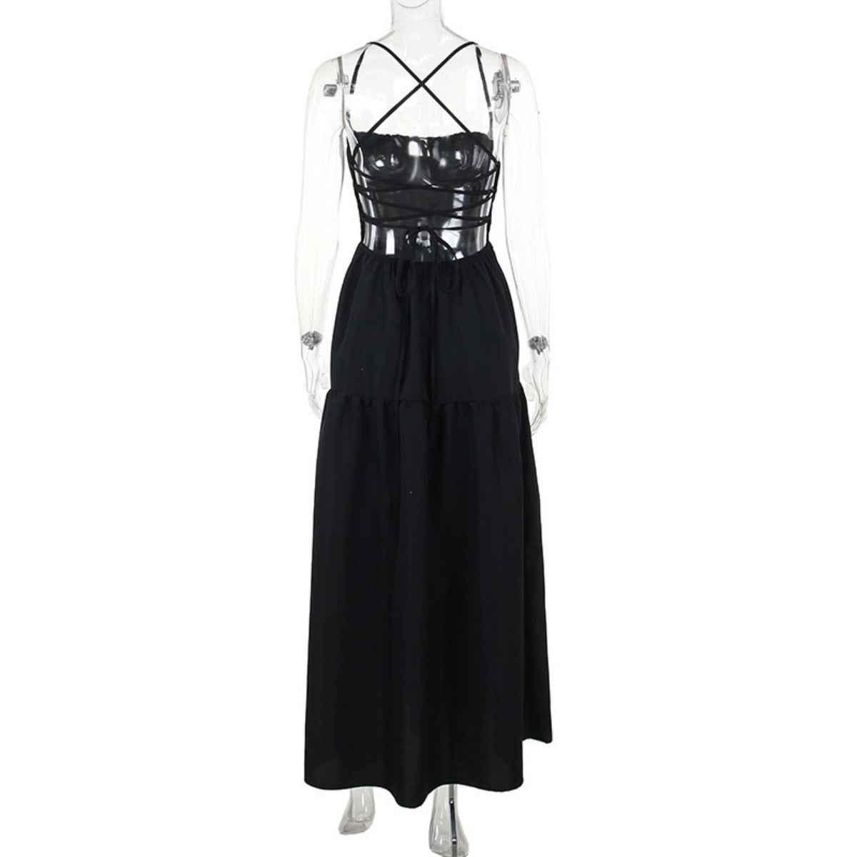 R&B | Kleid mit Hosenträgern und Neckholder