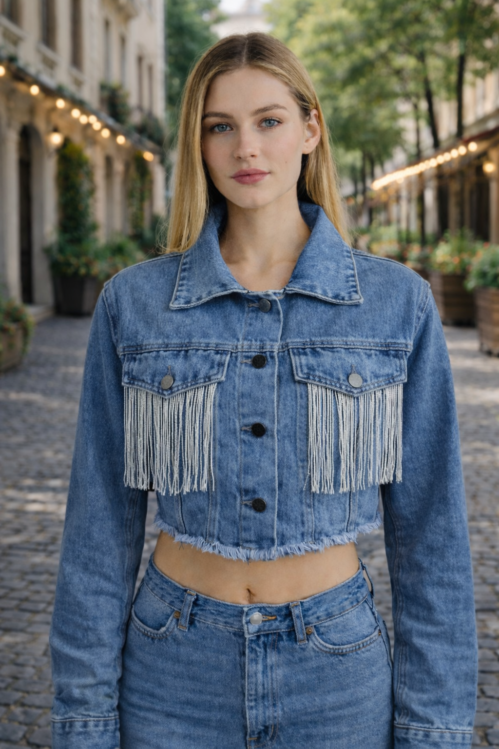 R&B | Zerrissene Jeansjacke