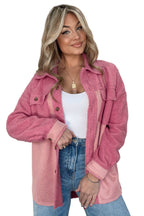 R&B | Weiche Hemdjacke mit Knöpfen Polyester Lässig und Trendy