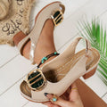 Sandalen mit klobigem Absatz und Schnalle R&B R&B