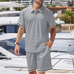 R&B | Kurzärmelige Shorts Zweiteiliges Set