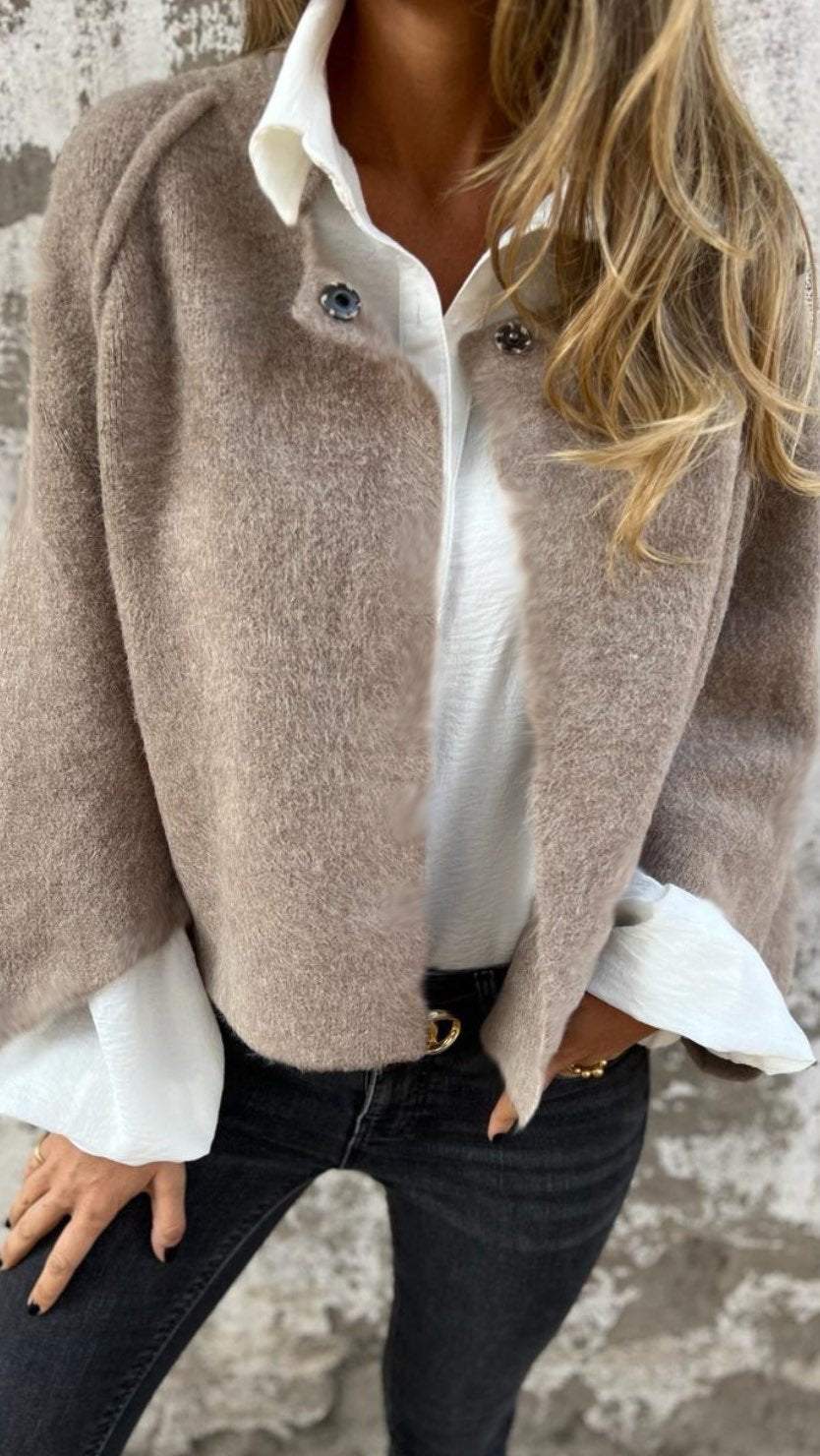 R&B | Wolljacke für Frauen mit Langen Ärmeln