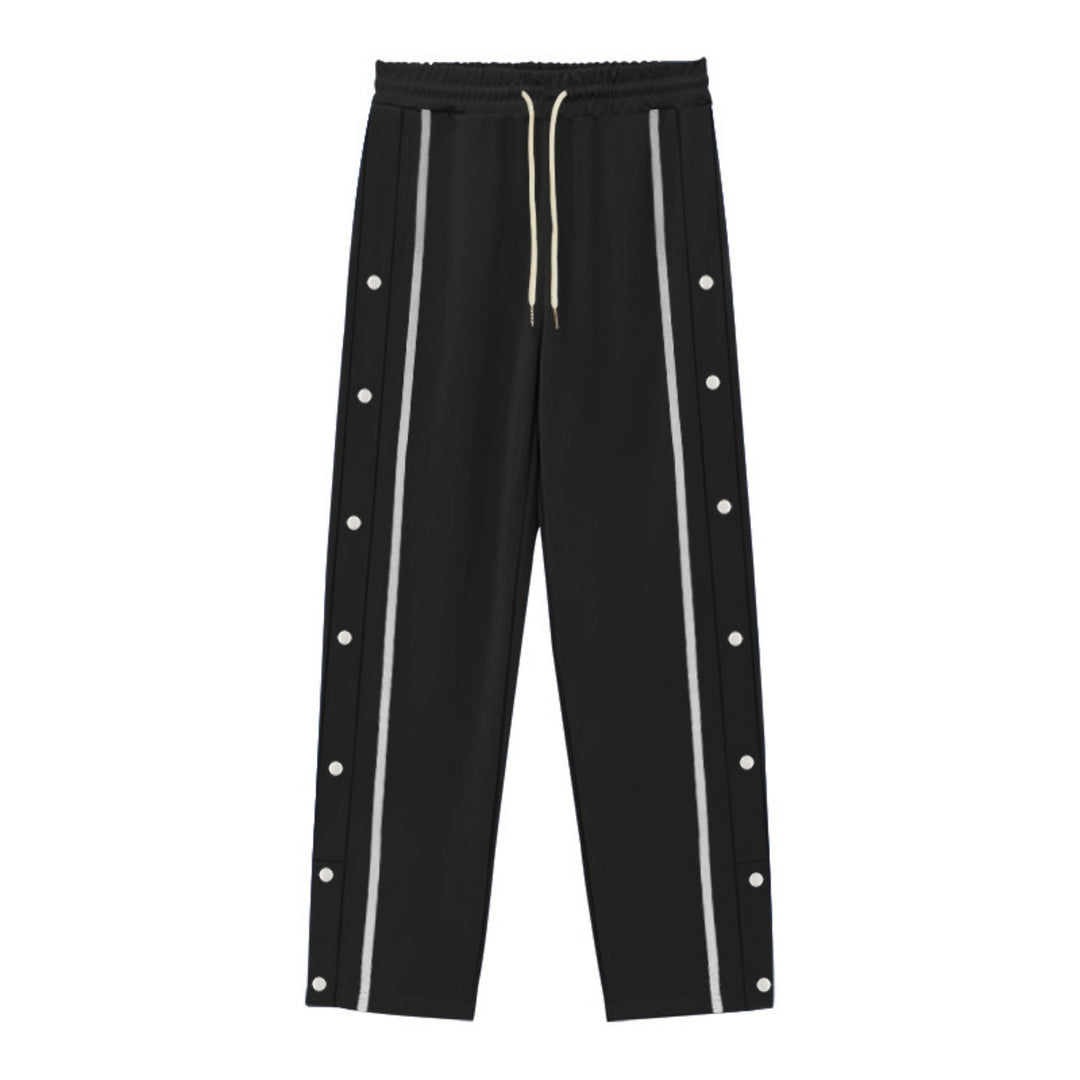 R&B | Gerade Sporthose mit Knöpfen