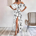 R&B | Unregelmäßiges Kleid mit Hosenträgern