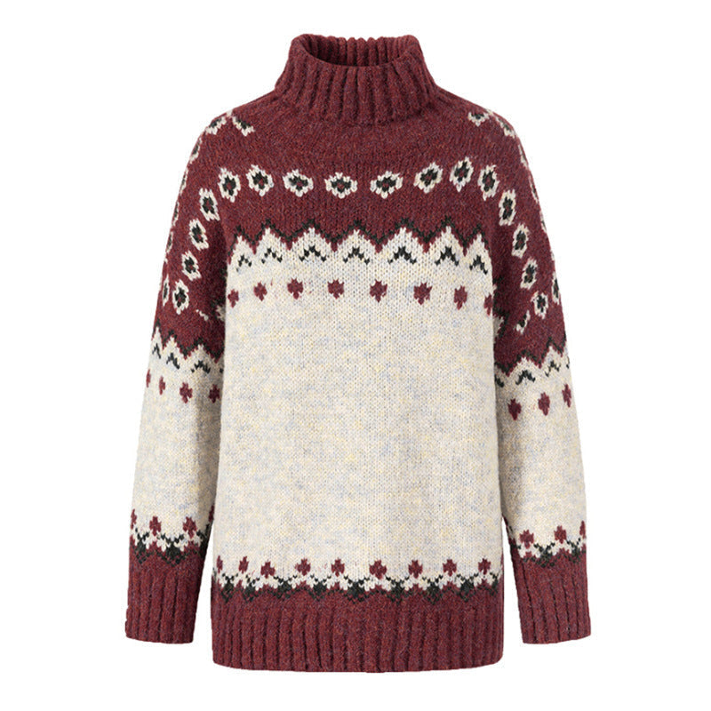 R&B | Strickpullover Im Norweger-Stil