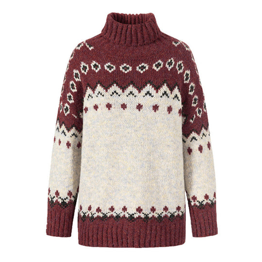 R&B | Strickpullover Im Norweger-Stil