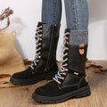 Elegante Hohe Damen Winterstiefel R&B