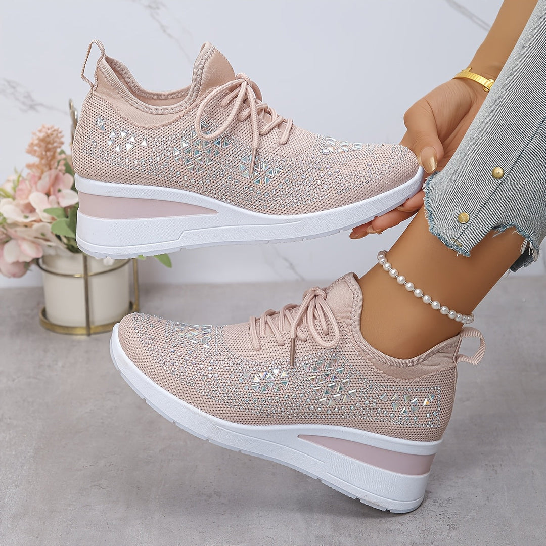 Elegante Sneakers mit Strasssteinen R&B R&B