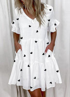 R&B | Pendelkleid mit V-Ausschnitt