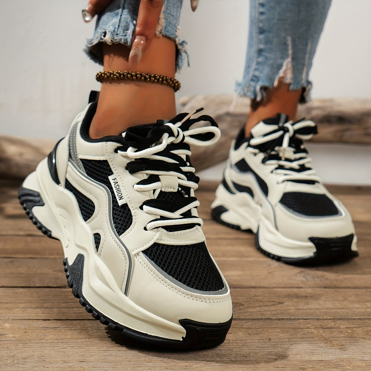Mesh atmende Sneaker für Damen