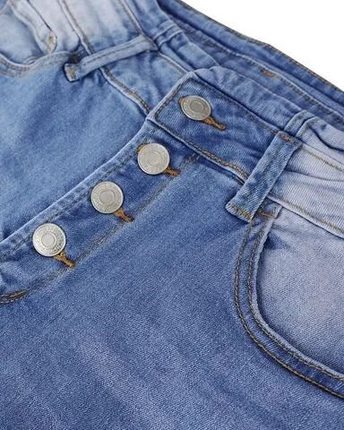 R&B | Bootcut-Jeans mit hoher Taille