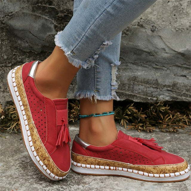 Gland Dekoration Hohle Schuhe R&B