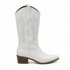 R&B | Hochhackige Bestickte Cowboy-Stiefel