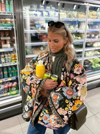 R&B | Blazer mit Blumenmuster