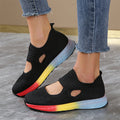 Mesh Cut-out Sneakers R&B