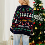 R&B | Weihnachtlicher Strickpullover Mit Kuscheligem Stoff