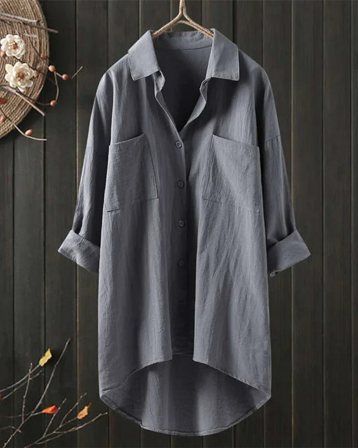 Heidi-Mode – weiße bluse