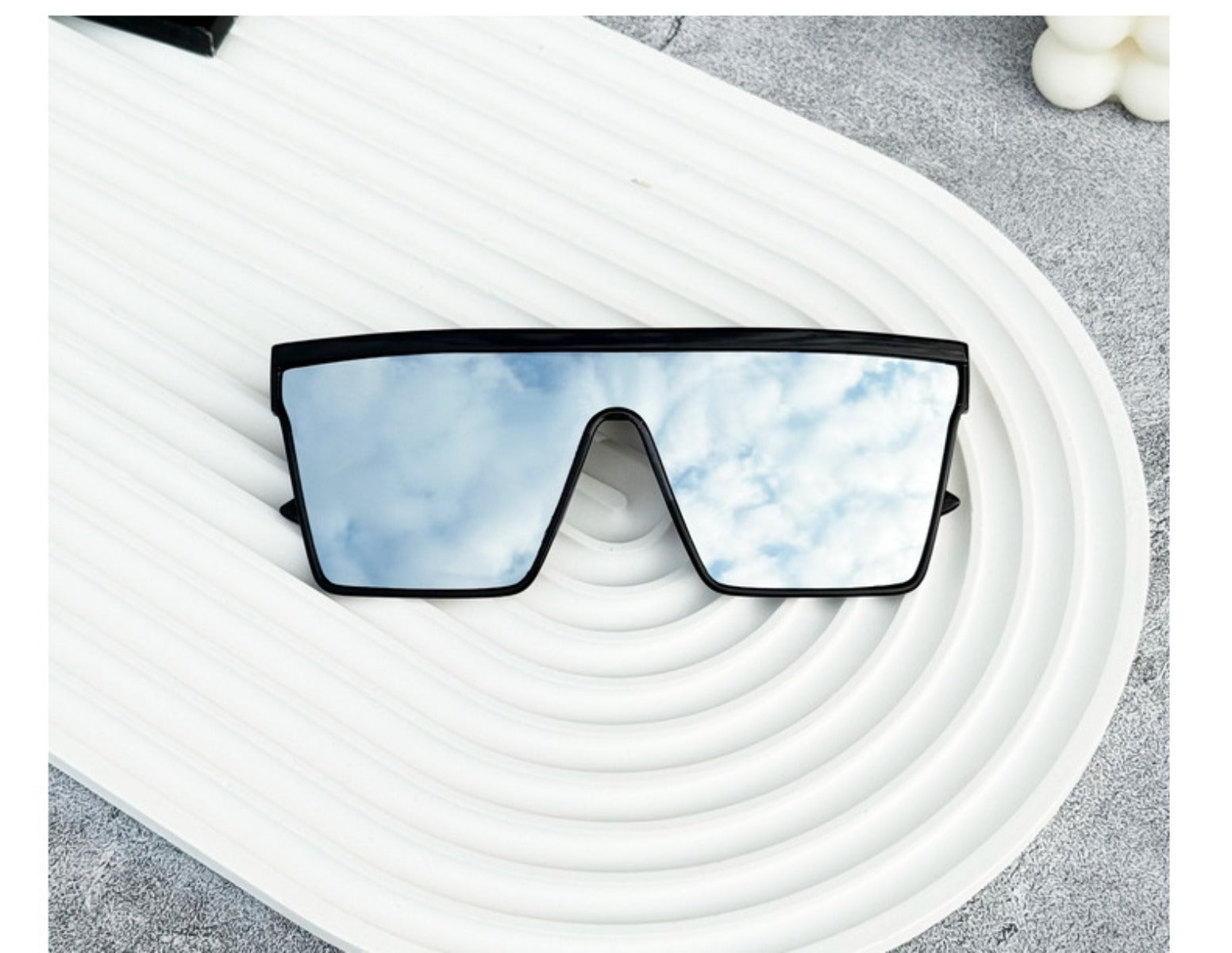 R&B | Punk-Sonnenschutz einteilige Sonnenbrille