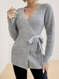 R&B | Damen-Wickel-Strickjacke