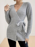 R&B | Damen-Wickel-Strickjacke